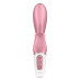 Смарт вибратор кролик Satisfyer Hug Me Pink, 2 мотора, диаметр 4,2 см