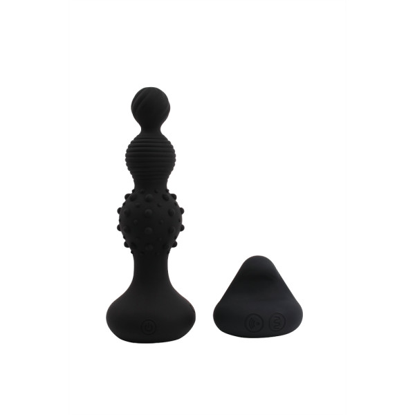 Анальный плаг с вибрацией CHISA Breakout Pro - Rocked Hip, Black
