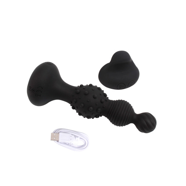 Анальный плаг с вибрацией CHISA Breakout Pro - Rocked Hip, Black