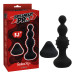 Анальный плаг с вибрацией CHISA Breakout Pro - Rocked Hip, Black