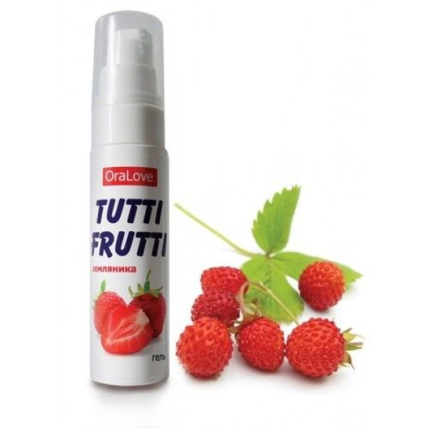 Оральный лубрикант Tutti-frutti земляника 30 мл