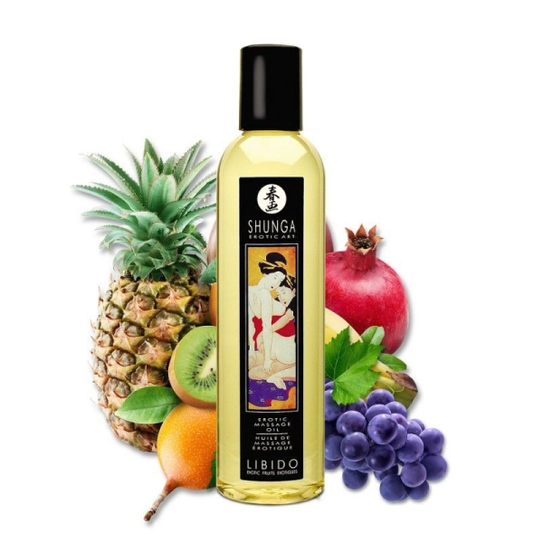 Массажное масло Shunga Libido - Exotic Fruit