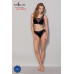 Трусики с прозрачной вставкой Passion PS002 PANTIES black, размер M