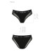 Трусики с прозрачной вставкой Passion PS002 PANTIES black, размер M