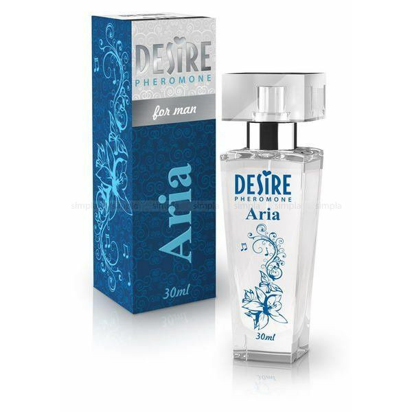 Духи-спрей с феромонами DESIRE De Luxe Platinum ARIA, 30 мл