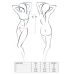 Боди монокини ADARA BODY black L/XL Passion