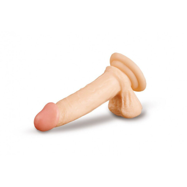 Фаллоимитатор на присоске Brazzers, 19*4 см