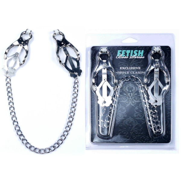 Зажимы для сосков Fetish Boss Series - №11 Exclusive Nipple Clamps