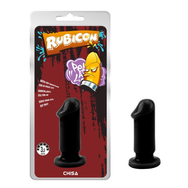 Анальный плаг на присоске Chisa Evil Dildo Plug S - Black