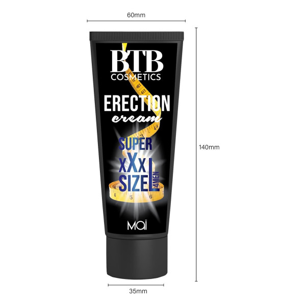 Крем для эрекции и увеличения члена BTB XXL CREAM, 100 мл