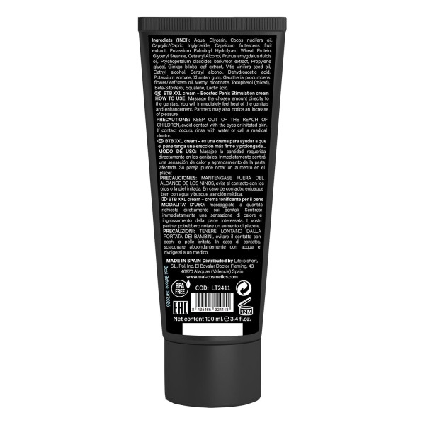 Крем для эрекции и увеличения члена BTB XXL CREAM, 100 мл