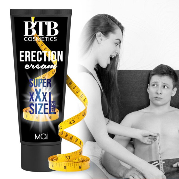 Крем для эрекции и увеличения члена BTB XXL CREAM, 100 мл