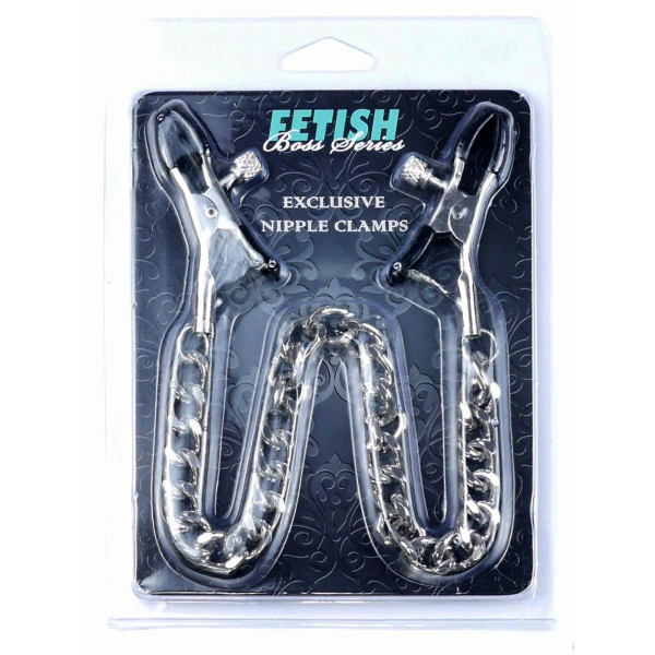 Зажимы для сосков Fetish Boss Series - №9 Exclusive Nipple Clamps