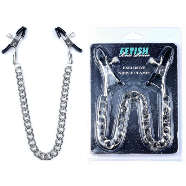 Зажимы для сосков Fetish Boss Series - №9 Exclusive Nipple Clamps