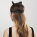 Маска кошечки Bijoux Indiscrets MAZE - Cat Ears Headpiece Black
