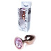Анальная пробка Boss Series - Jewellery Red Gold PLUG Rose S