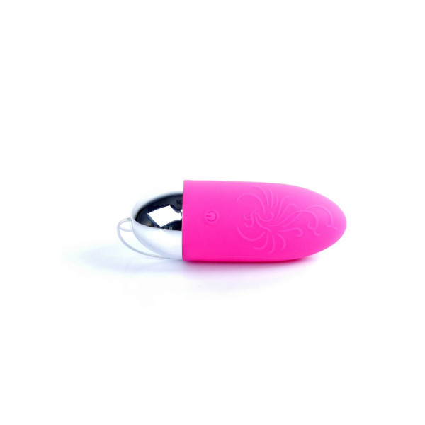 Виброяйцо с пультом ДУ - Remoted controller egg 0.3 USB Pink, 9 см