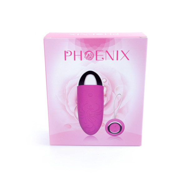 Виброяйцо с пультом ДУ - Remoted controller egg 0.3 USB Pink, 9 см