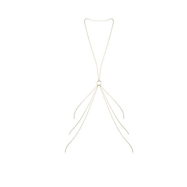 Цепочка для тела Bijoux Indiscrets Magnifique 8 Body Chain - Gold