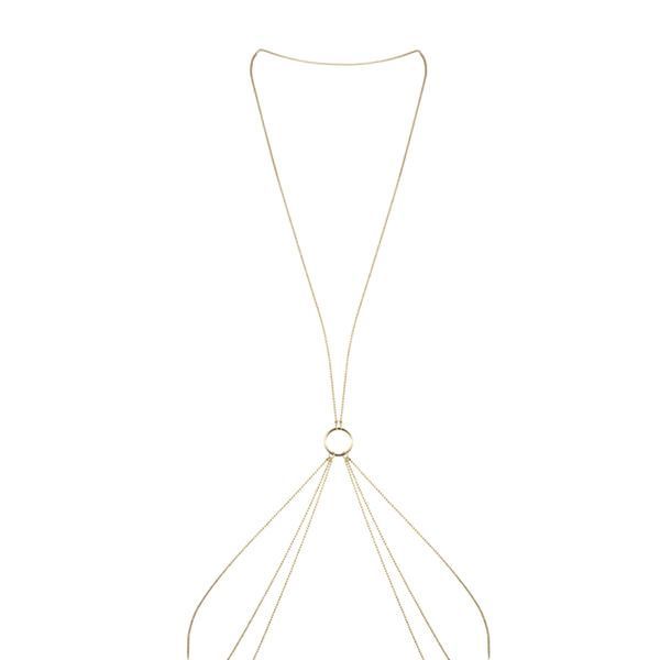 Цепочка для тела Bijoux Indiscrets Magnifique 8 Body Chain - Gold