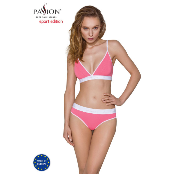 Спортивные трусики-стринги Passion PS007 PANTIES pink, размер XL