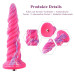 Фантазийный фаллоимитатор 10.12? для секс-машин Hismith Silicone Dildo rose Monster Series