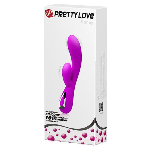 Вибромассажер серии Pretty Love HONEY, 19 см