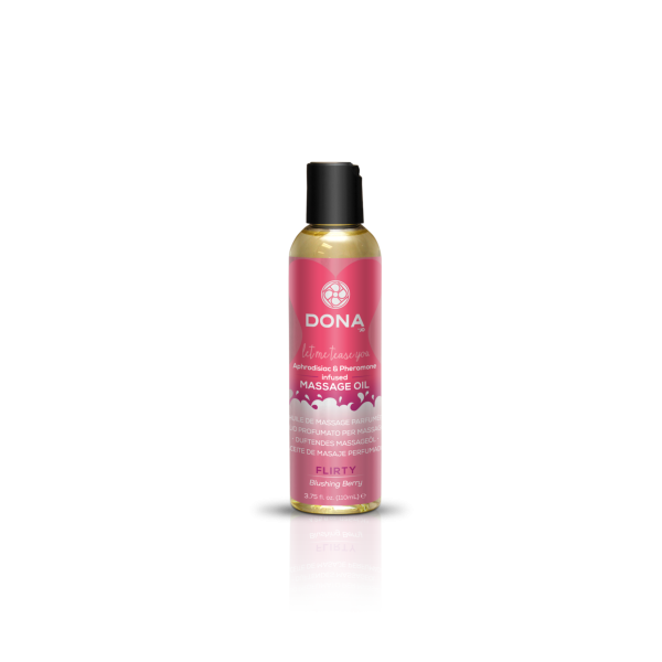 Массажное масло DONA Massage Oil FLIRTY - BLUSHING BERRY