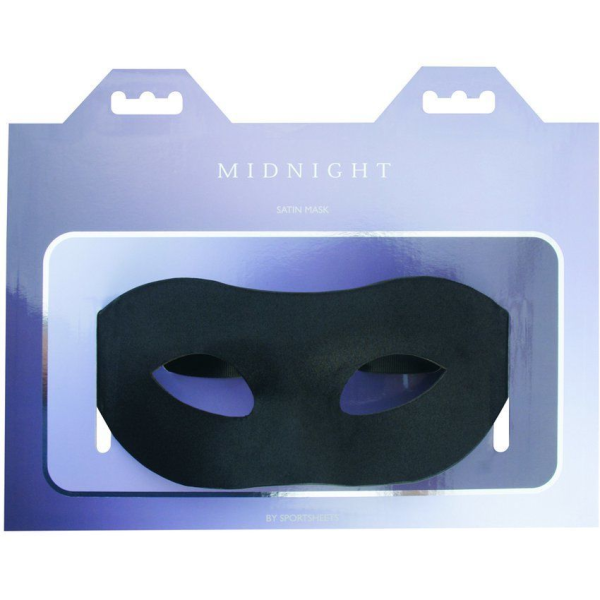 Маска на глаза Sportsheets Midnight Satin Mask