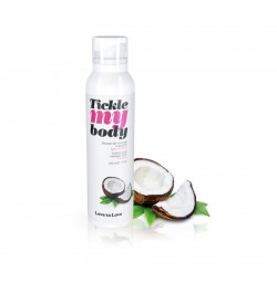 Массажная пена Love To Love TICKLE MY BODY COCONUT увлажняющая, 150 мл