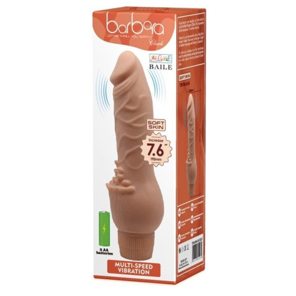 Вибратор реалистик BARBARA CLARK DILDO VIBRATOR