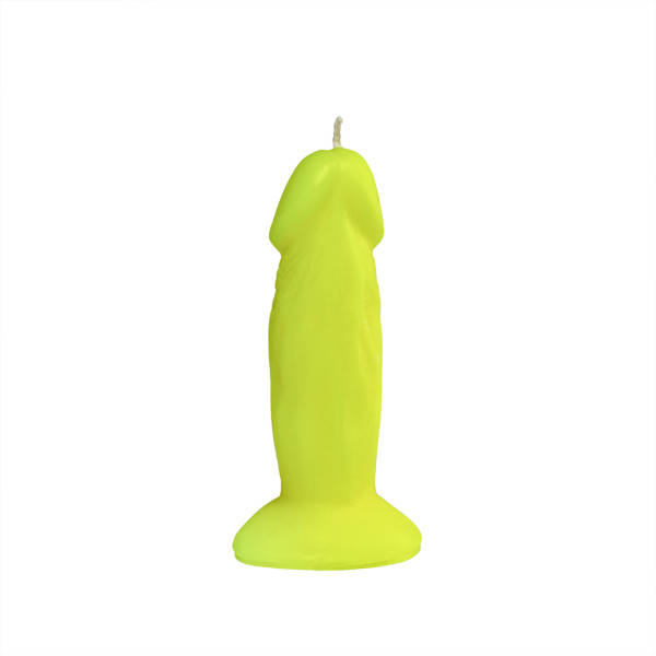 Свеча LOVE FLAME - Little Guy Yellow Fluor