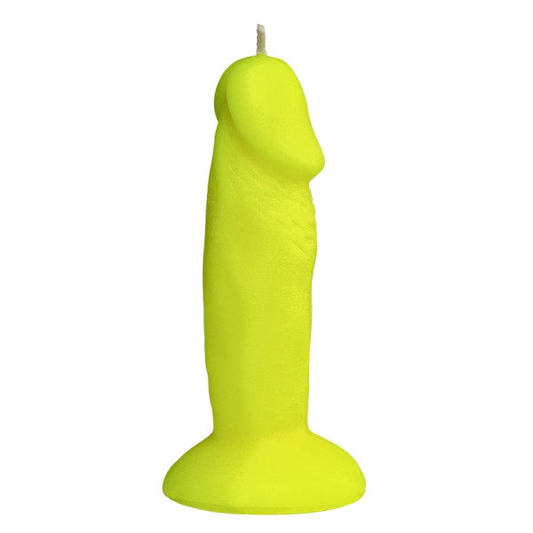Свеча LOVE FLAME - Little Guy Yellow Fluor
