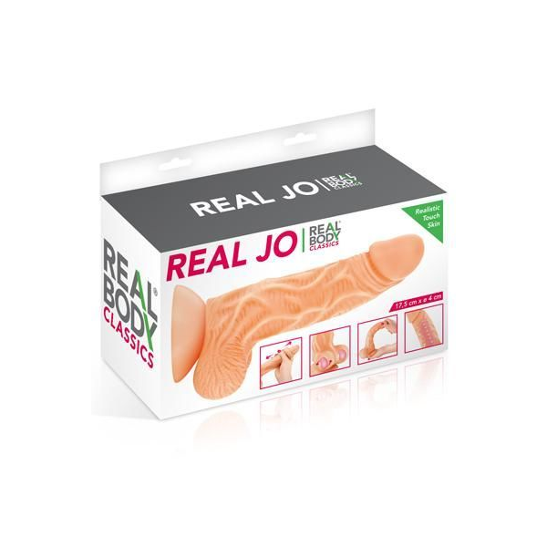 Фаллоимитатор с подвижной крайней плотью Real Body