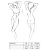 Комплект белья ORIHIME SET white XXL/XXXL: стрэпы: лиф и трусики