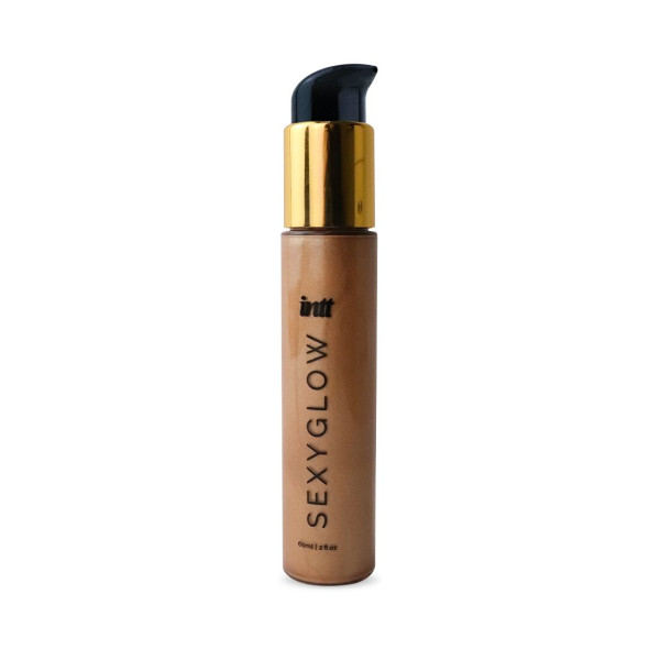 Крем-шиммер для тела Intt Sexy Glow с ароматом ванили и маслом ши, 60 мл