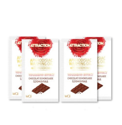 Пробник массажного масла с феромонами MAI PHEROMON MASSAGE OIL CHOCOLATE, 10 мл