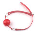 Кляп шар Classic plastic Red