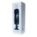 Мастурбатор с двумя входами на присоске FOX Vibrating Masturbation Cup Black