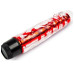 Вагинальный вибратор XESE Cristal Red, длина 17,5 см, диаметр 3,5 см