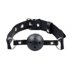 Кляп Hermes ball gag plastic Black