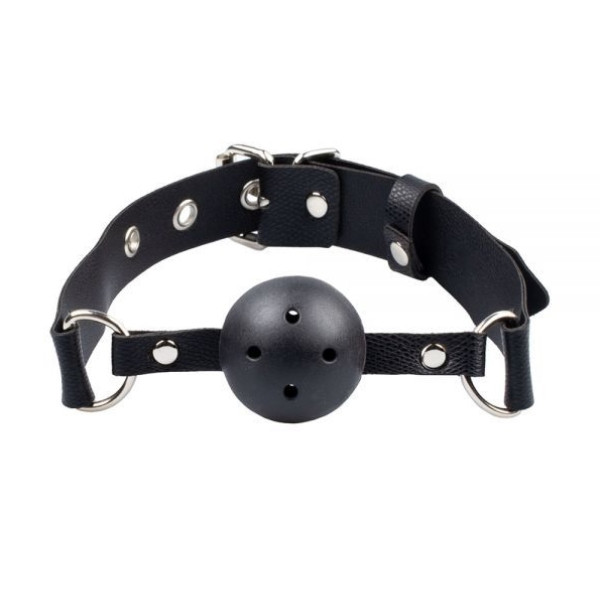 Кляп Hermes ball gag plastic Black