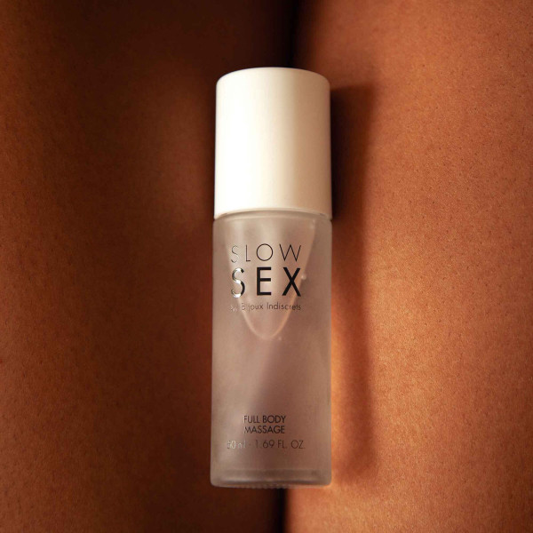 Силиконовый гель для массажа всего тела Bijoux Indiscrets Slow Sex Full body massage, 50 мл