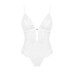 Эротическое полупрозрачное боди Obsessive Heavenlly crotchless teddy XL/2XL, с доступом