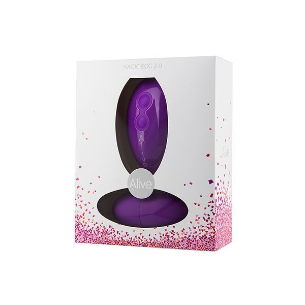 Виброяйцо Alive Magic Egg 2.0 Purple с пультом