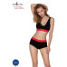 Спортивный топ на широких бретелях Passion PS003 TOP black, размер S