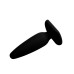 Анальный плаг CHISA Black Mont - XL Silicone Plug