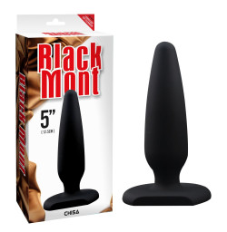 Анальный плаг CHISA Black Mont - XL Silicone Plug