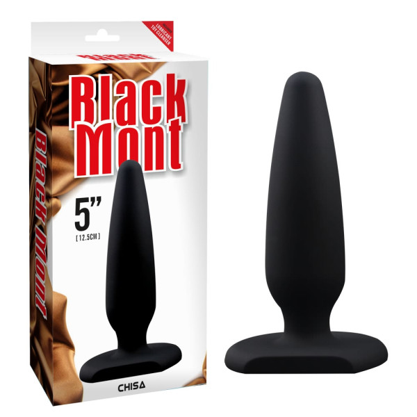 Анальный плаг CHISA Black Mont - XL Silicone Plug