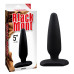 Анальный плаг CHISA Black Mont - XL Silicone Plug